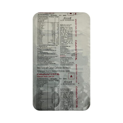 Cobaforte Cd3 Xl Strip Of 10 Tablets