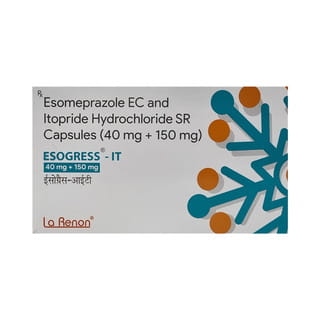 Esogress It 40/150Mg Strip Of 10 Capsules