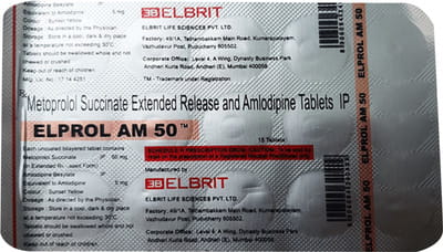 Elprol Am 50mg Strip Of 15 Tablets