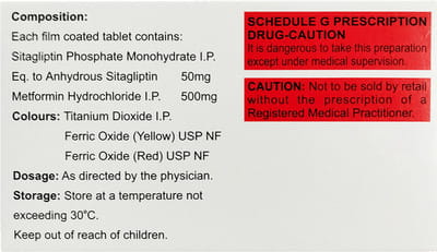 Stagtin M 50/500mg Strip Of 10 Tablets