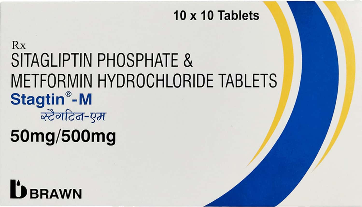 Stagan Injection Composition Stagtin M 50/500mg Strip Of 10 Tablets: Uses, Side Effects, Price ...