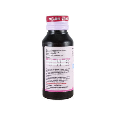 Dolopar 120mg Bottle Of 60ml Suspension