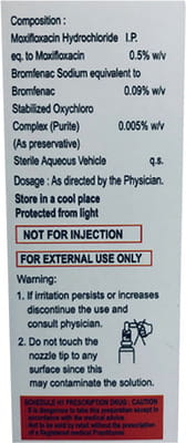 Mxc Brom Bottle Of 5ml Eye Drops