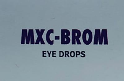 Mxc Brom Bottle Of 5ml Eye Drops