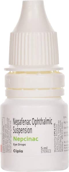 Nepcinac Bottle Of 5ml Eye Drops