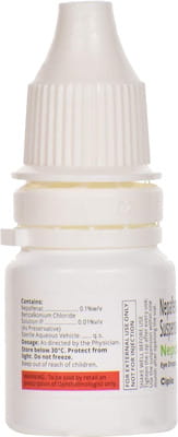 Nepcinac Bottle Of 5ml Eye Drops