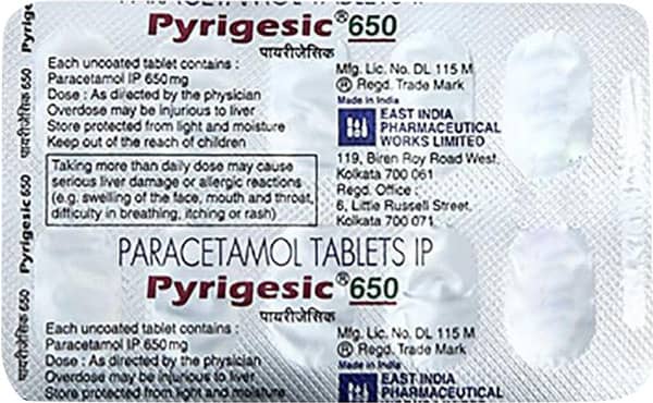 Pyrigesic 650 Tablet