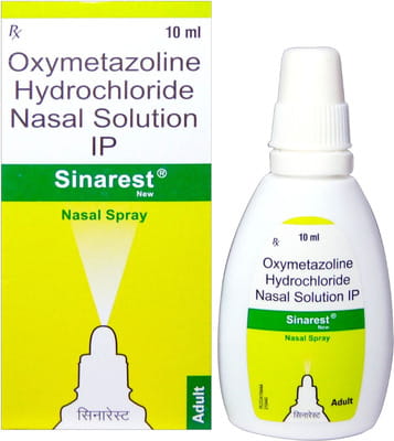 Sinarest New 0.05% Adult Bottle Of 10ml Nasal Spray