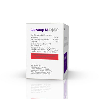 Glucotag M 50/500mg Strip Of 10 Tablets