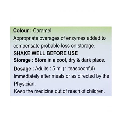 Byzyme Cardamom Flavour Bottle Of 200ml Syrup