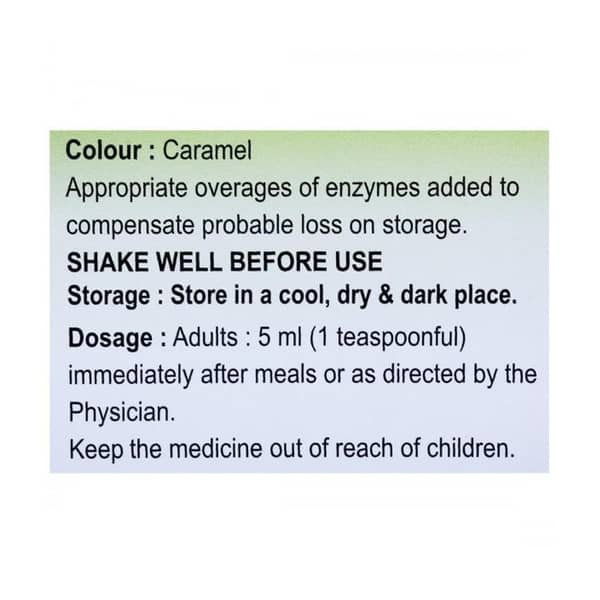 Byzyme Cardamom Flavour Bottle Of 200ml Syrup