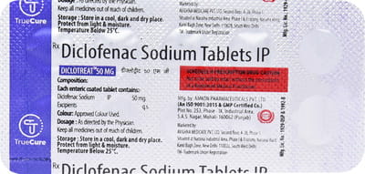 Diclotreat 50mg Strip Of 10 Tablets