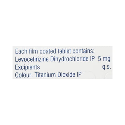 Teczine Cp 10mg Strip Of 30 Tablets