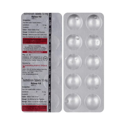 Djiso 10mg Strip Of 10 Tablets