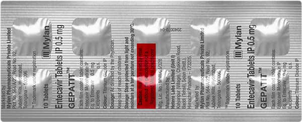Gepatit Strip Of 10 Tablets