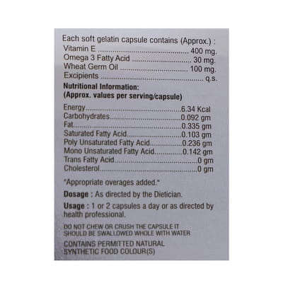 Minega 3 Strip Of 10 Softgel Capsules