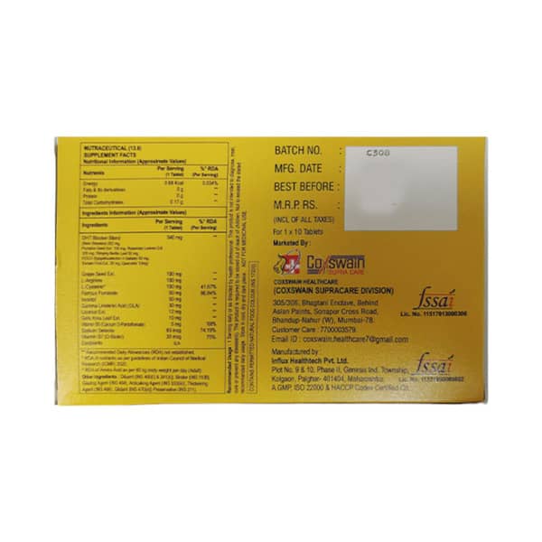 Hair Fuel Strip Of 10 Tablets