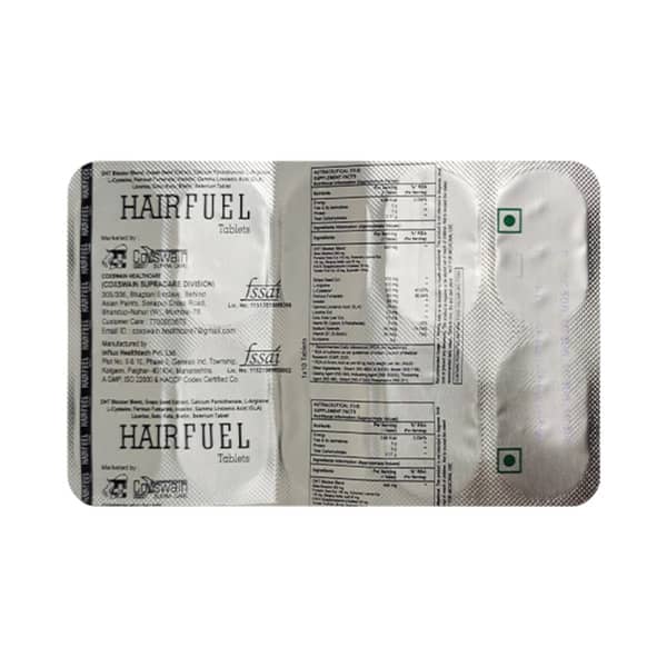 Hair Fuel Strip Of 10 Tablets