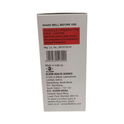 Clavam Es Orange Flavour Bottle Of 50ml Dry Syrup