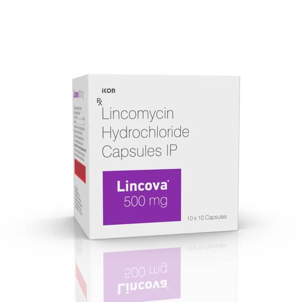 Lincova 500mg Strip Of 10 Capsules