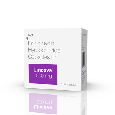 Lincova 500mg Strip Of 10 Capsules