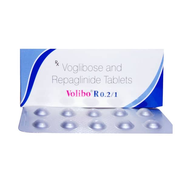 Volibo R 0.2/1mg Strip Of 10 Tablets