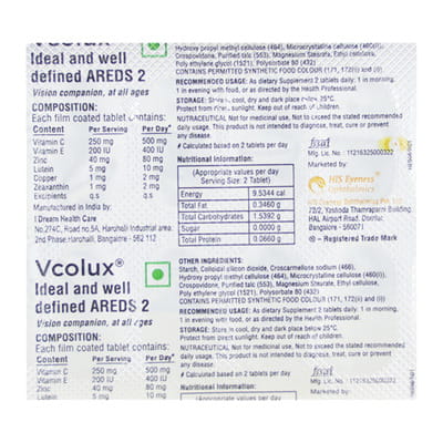 Vcolux Strip Of 10 Tablets