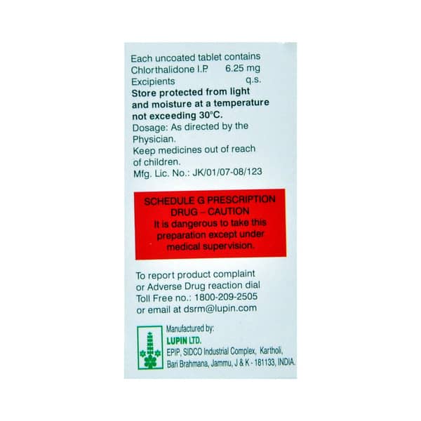 Lupiclor 6.25mg Strip Of 15 Tablets