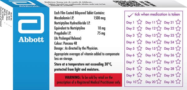 Terzetto Strip Of 10 Tablets