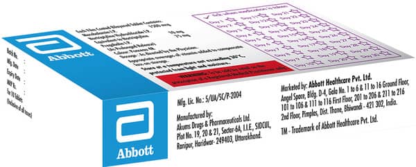 Terzetto Strip Of 10 Tablets