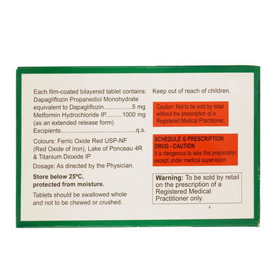 Dapanorm M 5mg Forte Strip Of 10 Tablets