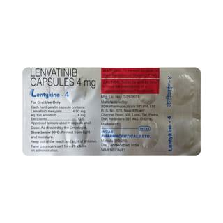 Lentykine 4mg Strip Of 10 Capsules