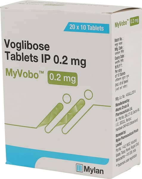 Myvobo 0.2Mg Strip Of 10 Tablets