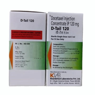 D Tail 120 Mg Injection 