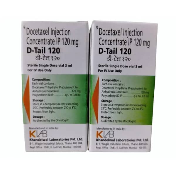 D Tail 120 Mg Injection 