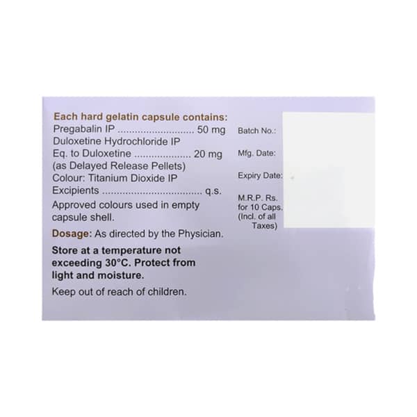 Nova D 50mg Strip Of 10 Capsules