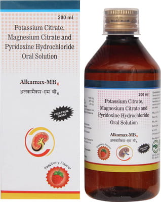 Alkamax Mb6 Mango Flavour Sugar Free Bottle Of 200ml Oral Solution