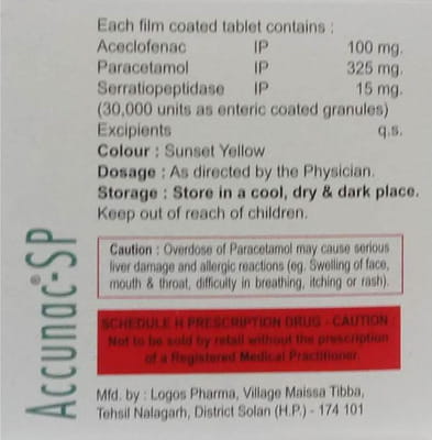 Accunac Sp Strip Of 10 Tablets