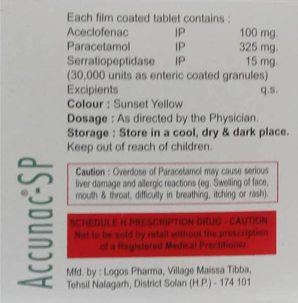 Accunac Sp Strip Of 10 Tablets