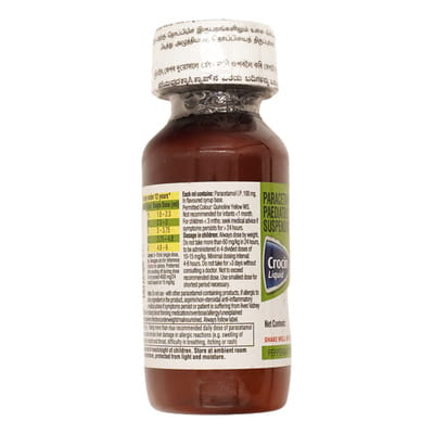 Crocin Max Peppermint Flavour Bottle Of 60ml Suspension