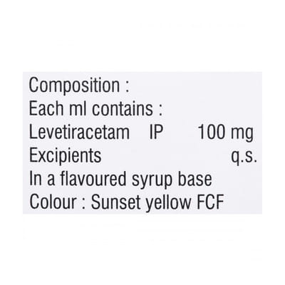 Levetranol Bottle Of 100ml Syrup