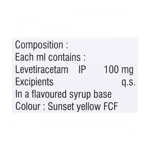 Levetranol Bottle Of 100ml Syrup