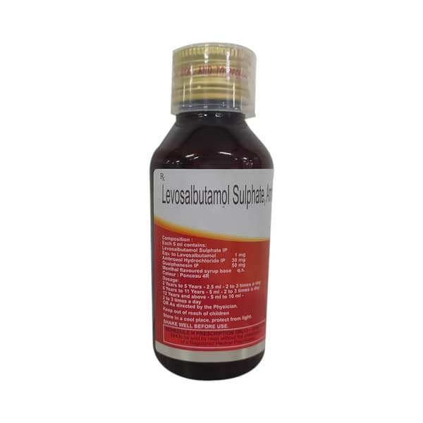 Macbery Levo Sugar Free Bottle Of 100ml Expectorant