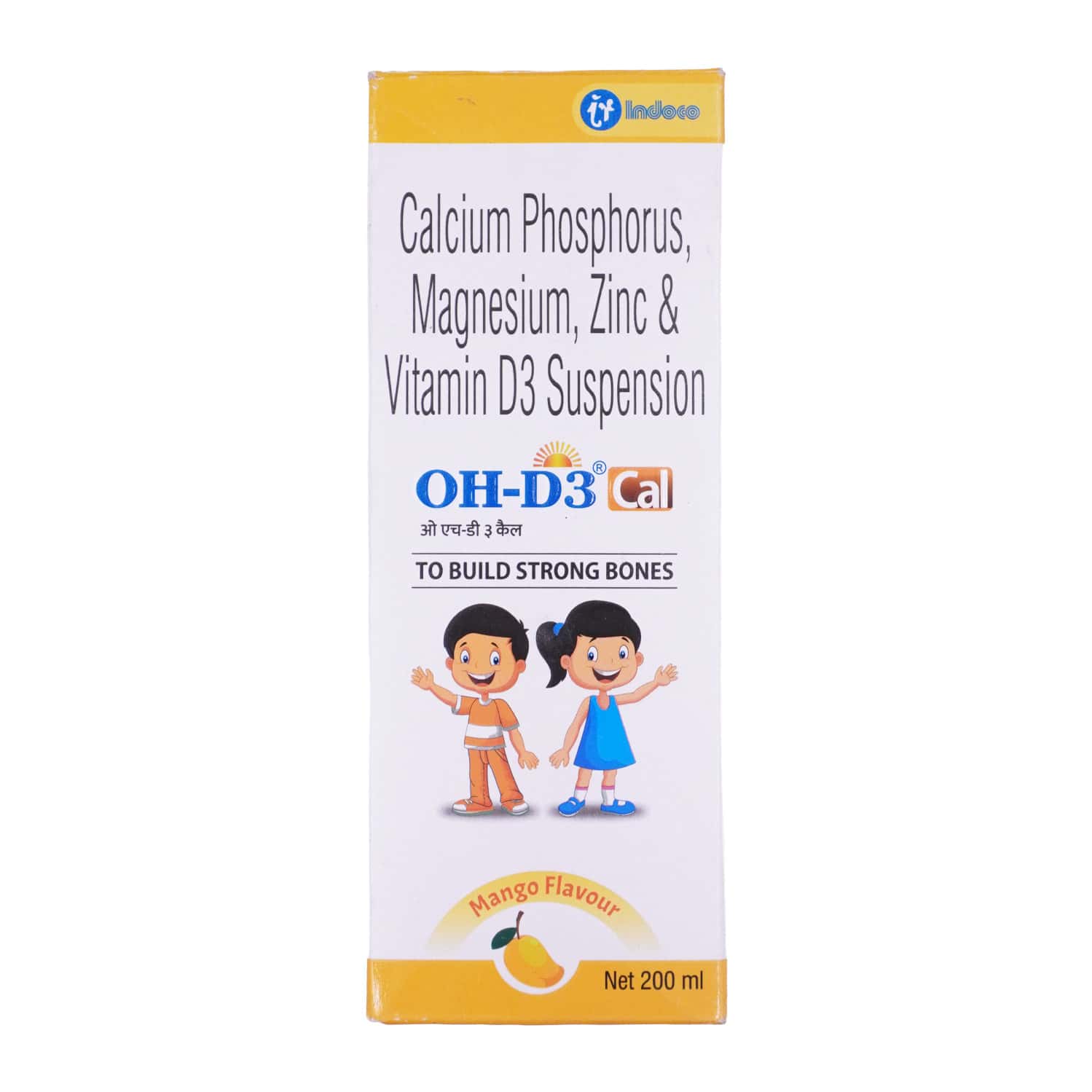 Oh D3 Cal Mango Flavour Bottle Of 200ml Suspension: Uses, Side Effects ...