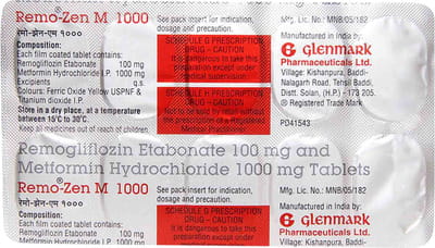 Remo Zen M 1000mg Strip Of 10 Tablets