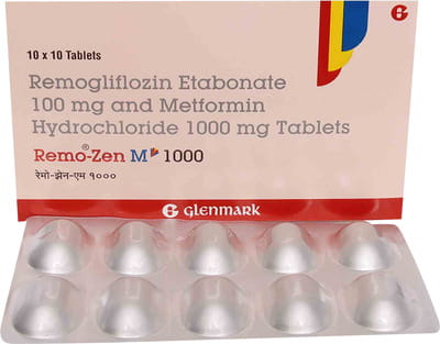 Remo Zen M 1000mg Strip Of 10 Tablets