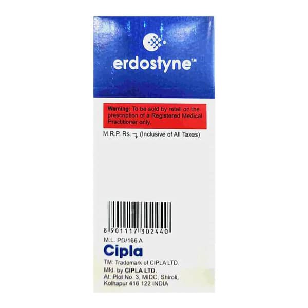 Erdostyne Bottle Of 60Ml Suspension