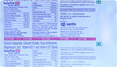 Kalzorb Iso Strip Of 10 Tablets