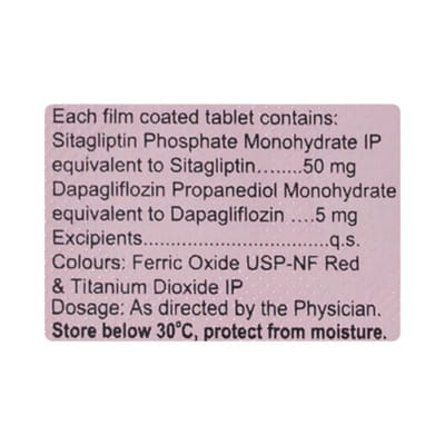 Sitapride D 50/5mg Strip Of 15 Tablets