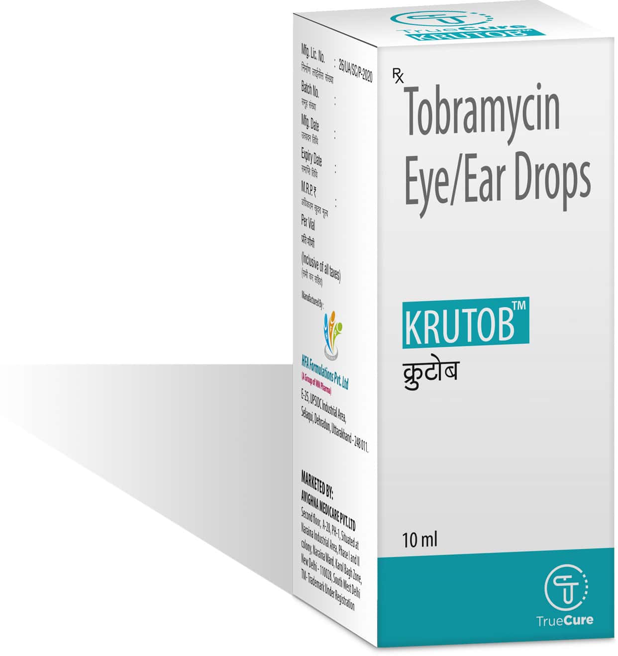 krutob eye ear drops